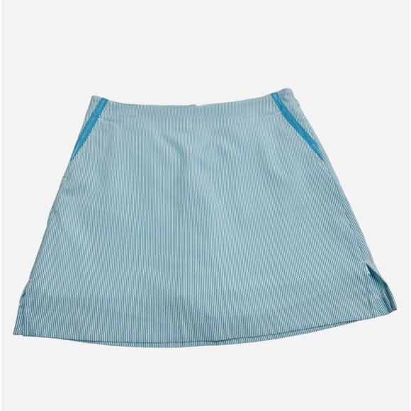 Lady Hagen 4 Skort Green White Stripe - Picture 1 of 8